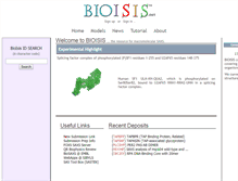 Tablet Screenshot of bioisis.net